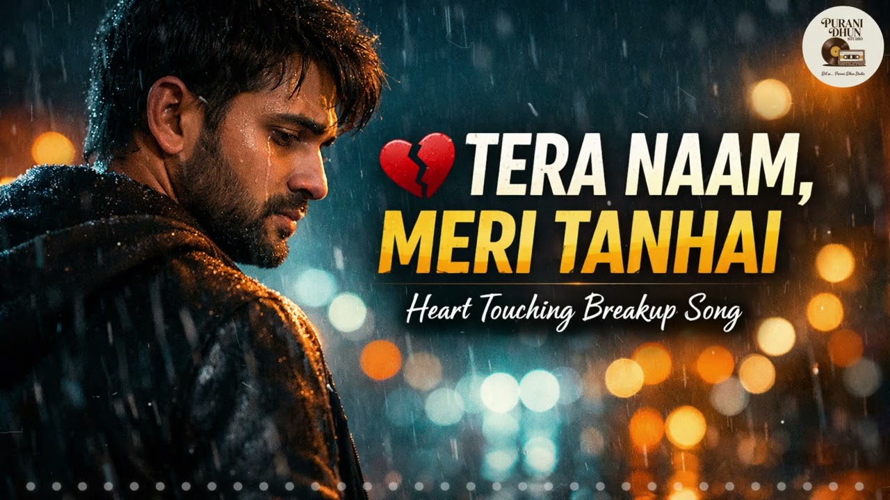 TERA NAAM, MERI TANHAI 💔 | Heart Touching Breakup Song | Sad Love Story
