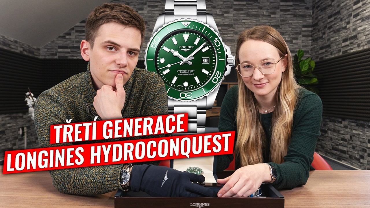 Longines HydroConquest třet&iacute; generace &ndash; Unboxing a prvn&iacute; dojmy