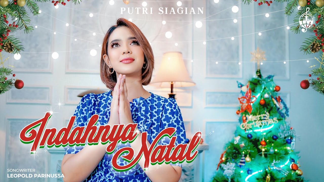 Indahnya Natal - Putri Siagian (Official Lyric Video)