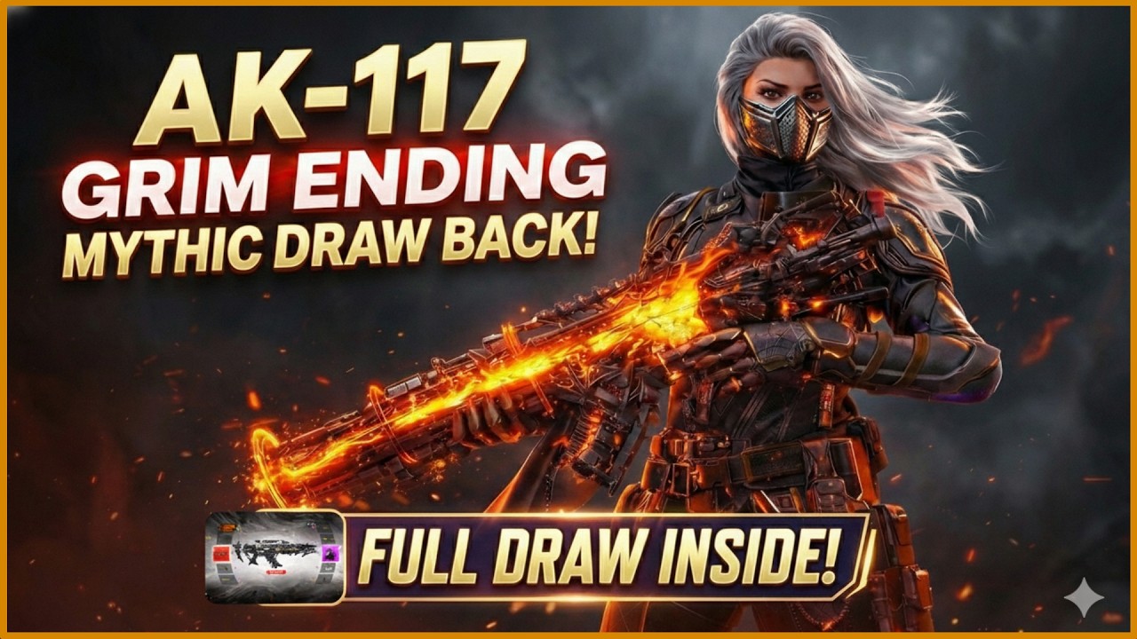 AK117 Grim Ending Mythic Finally! 😱 | CODM Draw | CodM PLR