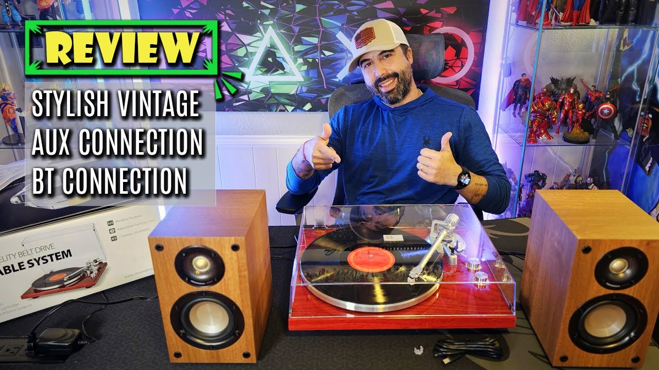 Vinyl Record Player with Bluetooth: Uncover the Hidden Features!