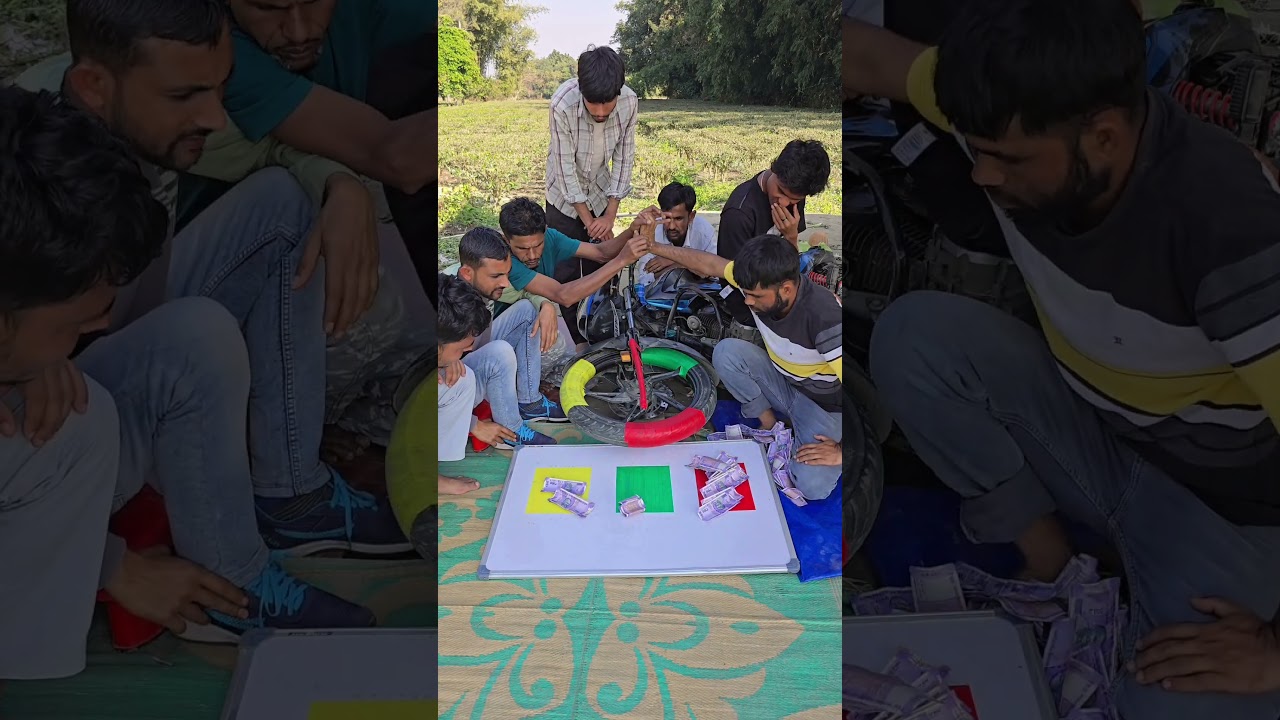 Bike Reels Only Color to Color Match Game 