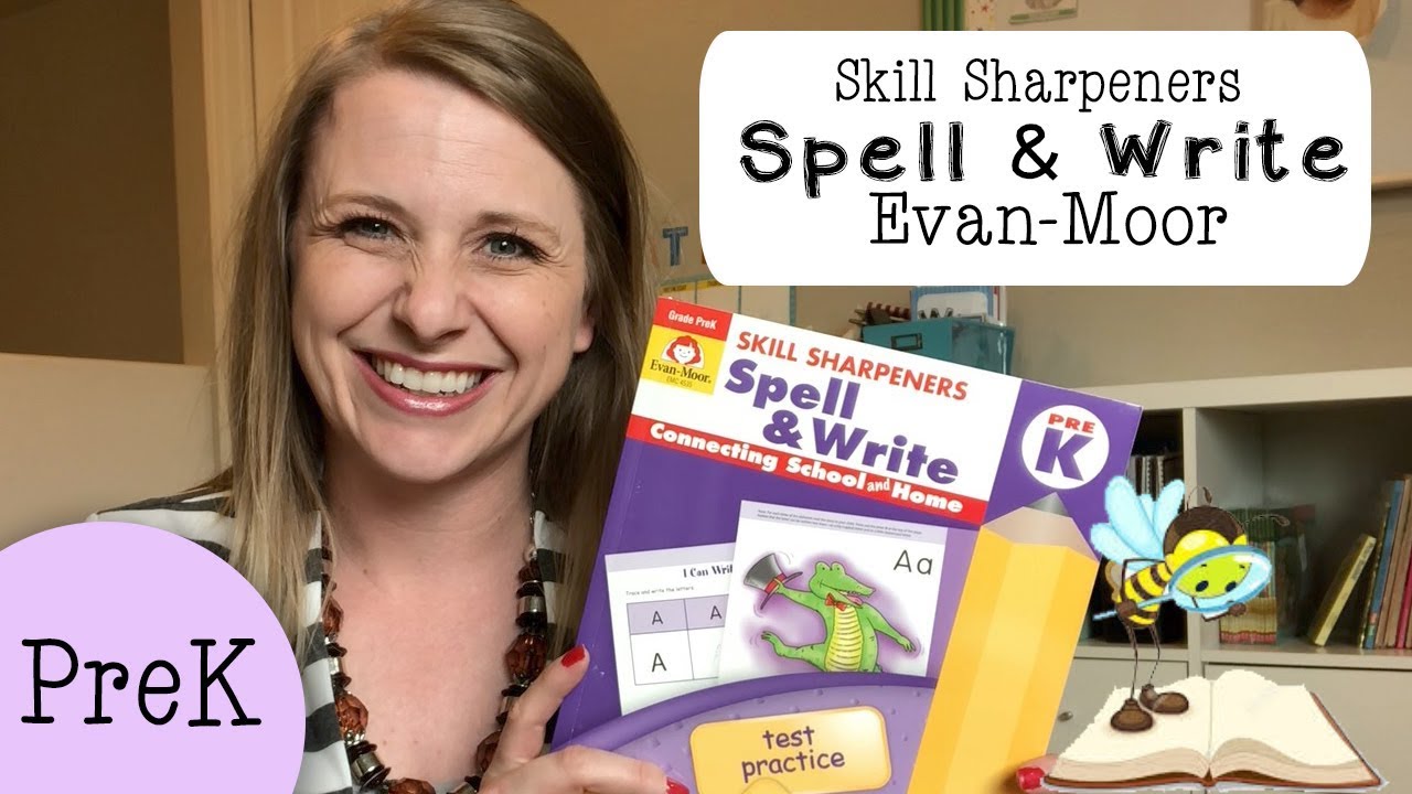 Look in the Book | PreK Spell & Write | Evan Moor