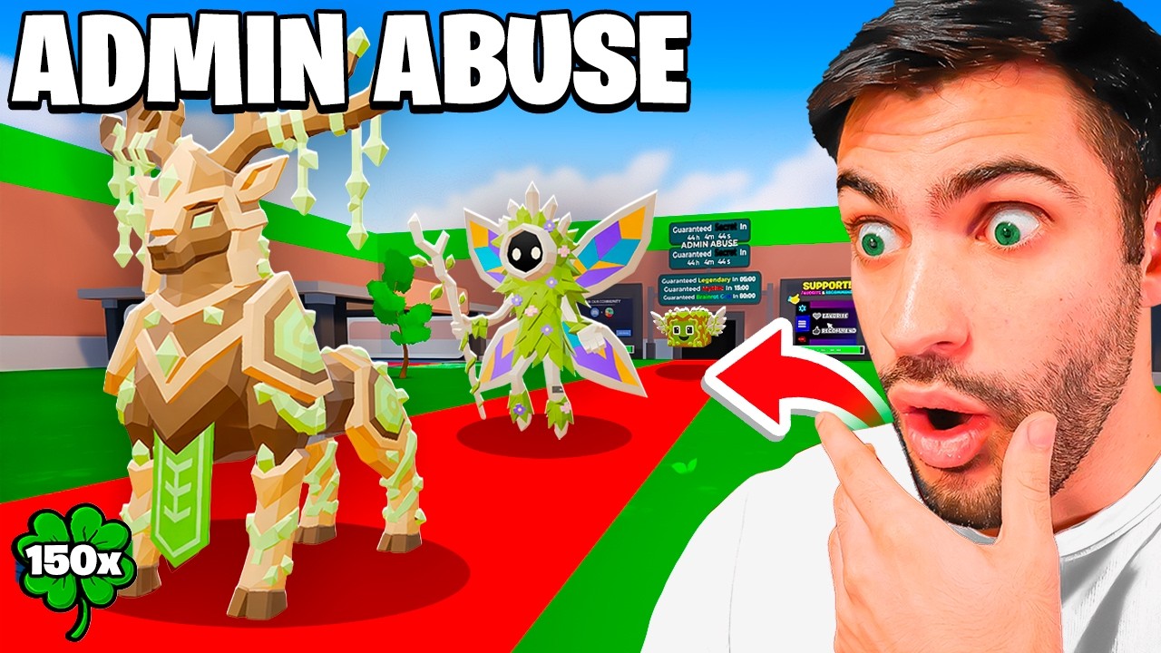 New MAGIC EVENT + ADMIN ABUSE #2 in Steal the Brainrot! (Fortnite)