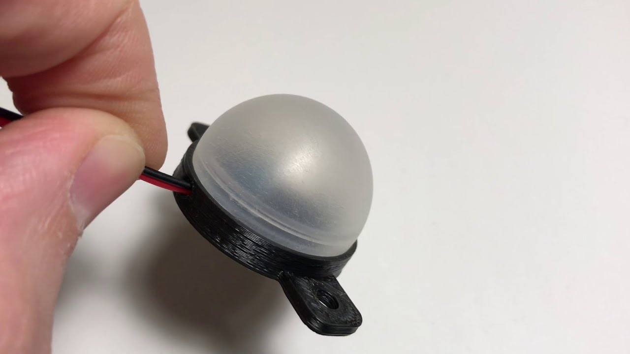 Как построить светодиодный индикатор - с Shapr3D и Anycubic Kossel Linear Plus