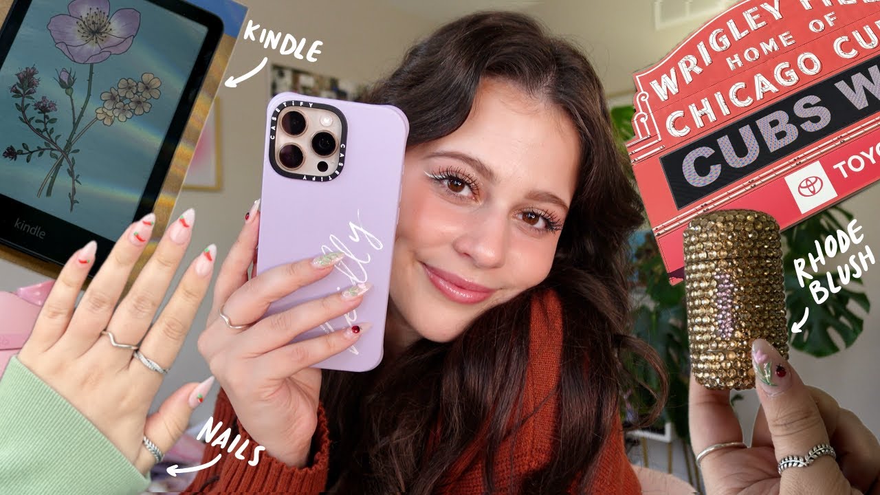DAYS IN MY LIFE: unboxing my kindle COLORSOFT, doing my nails, bedazzling & doing life✨
