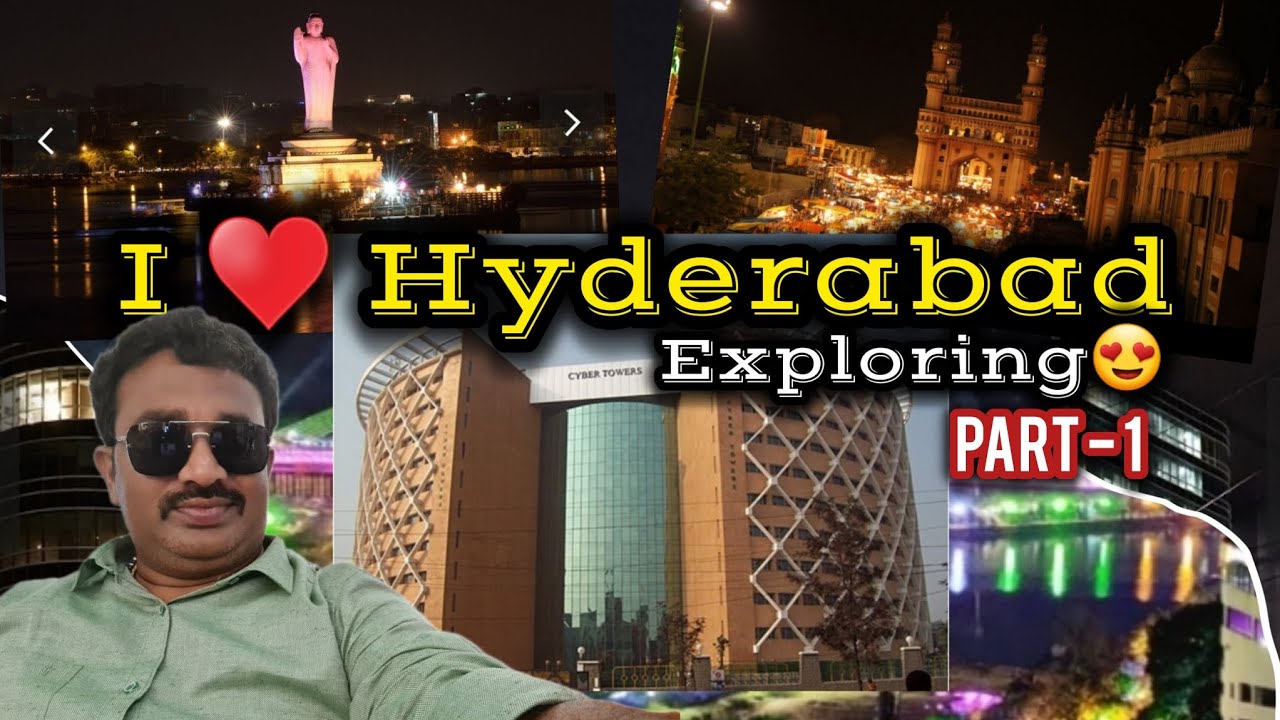 Hyderabad Tourist places Exploring😍 |Best places to visit in Hyderabad | #youtubevideo #tour #travel