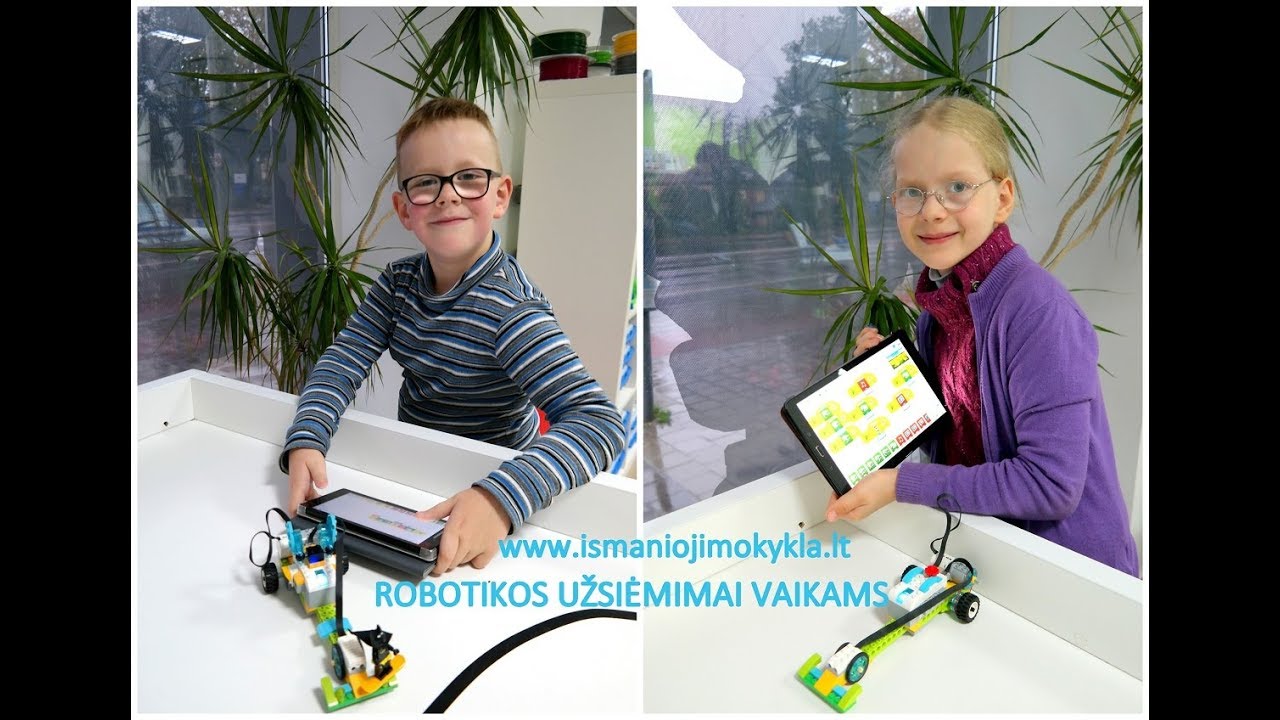 Robotikos užsiėmimai (būrelis) vaikams &Scaron;iauliuose  I&scaron;manioji mokykla