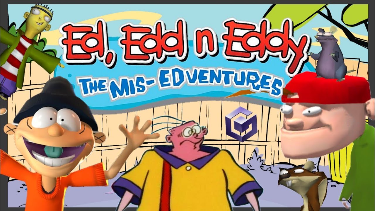 Ed, Edd n Eddy for the GameCube is WILD (The Mis-Edventures)