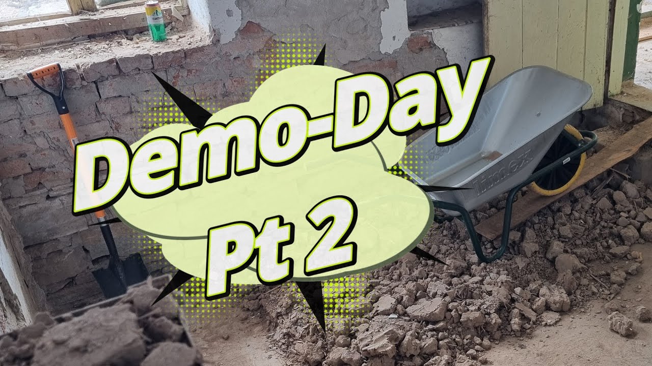 Bulgaria New Life - The Renovations / Demolition has started Day 2 Pt 2