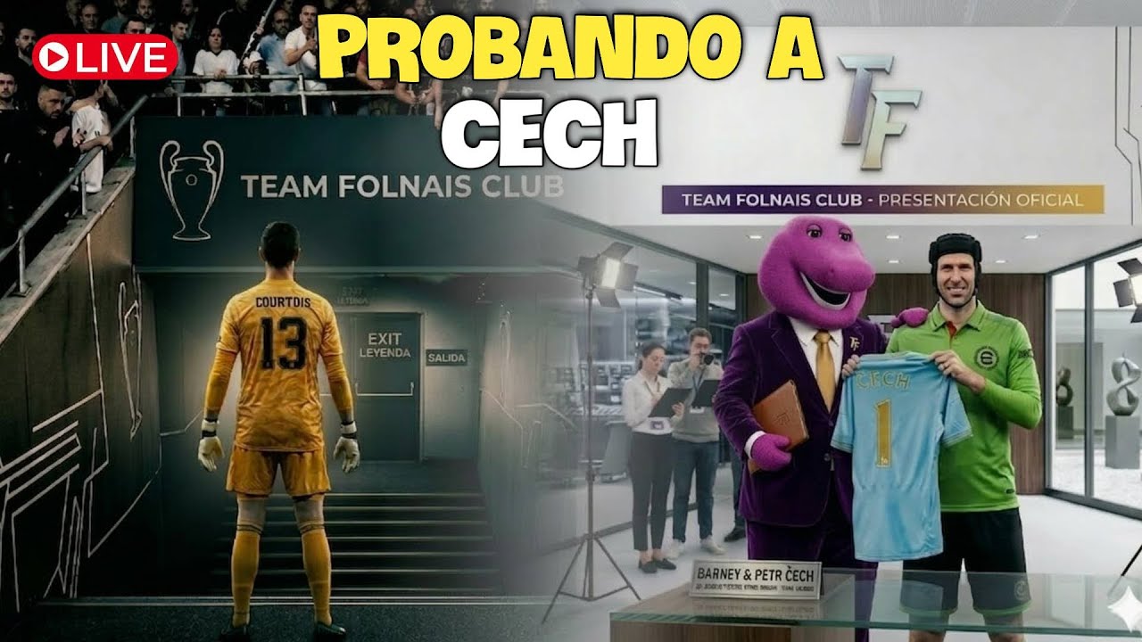 🔴EFOOTBALL EN DIRECTO 🔥PROBANDO A CECH 🔥COMENTA Y UNETE🔥 #efootball