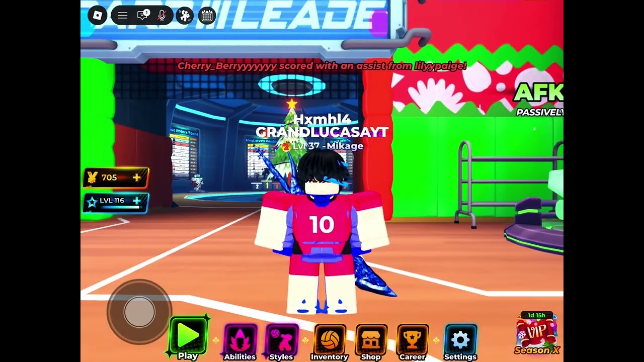 Volleyball legends with @that1bluguy99 