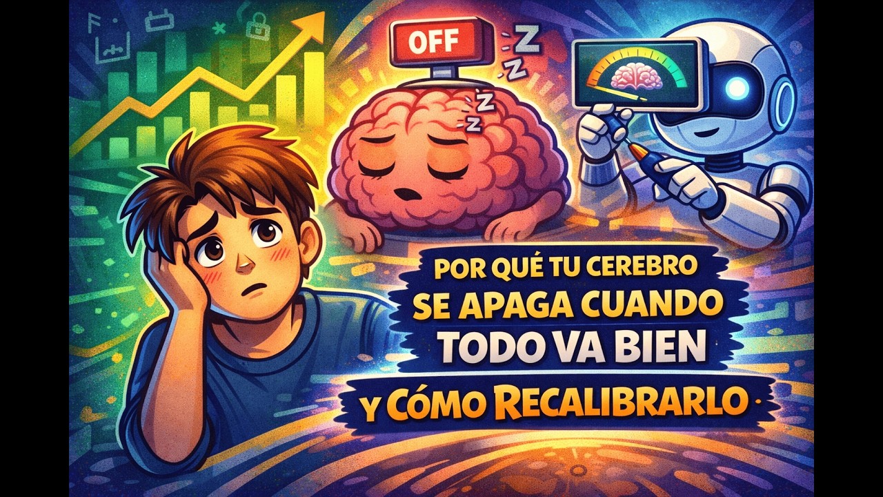 POR QUÉ TU CEREBRO TE APAGA CUANDO TODO VA BIEN Y CÓMO RECALIBRARLO