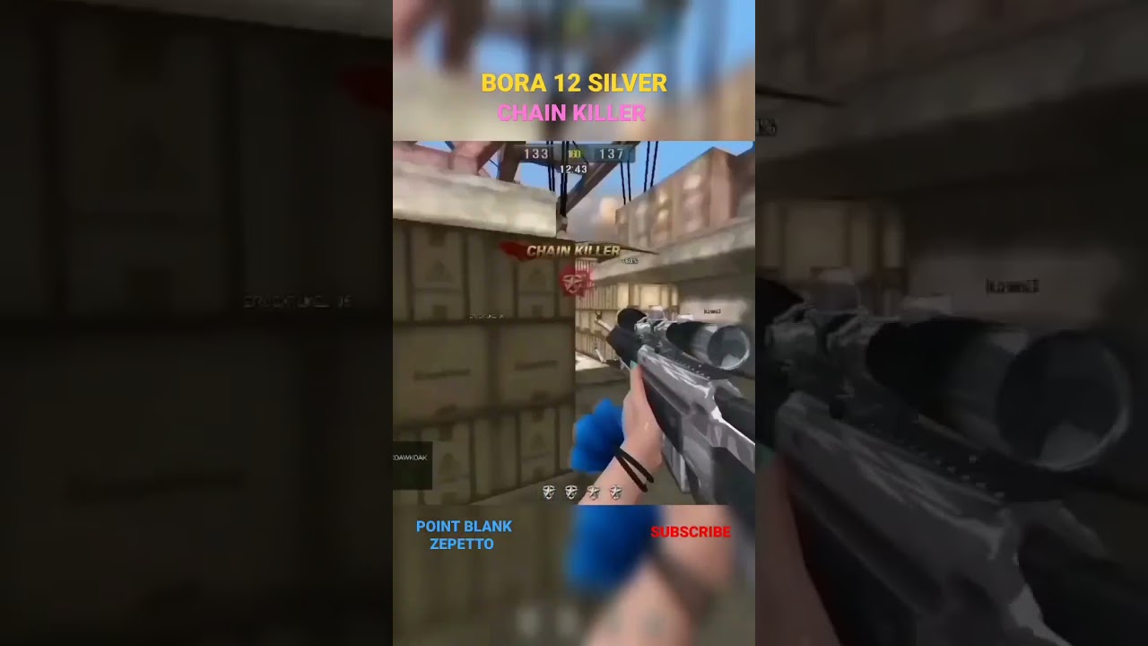 Bora12 Silver Chain Killer - Sniper Deathmatch - Point Blank Zepetto