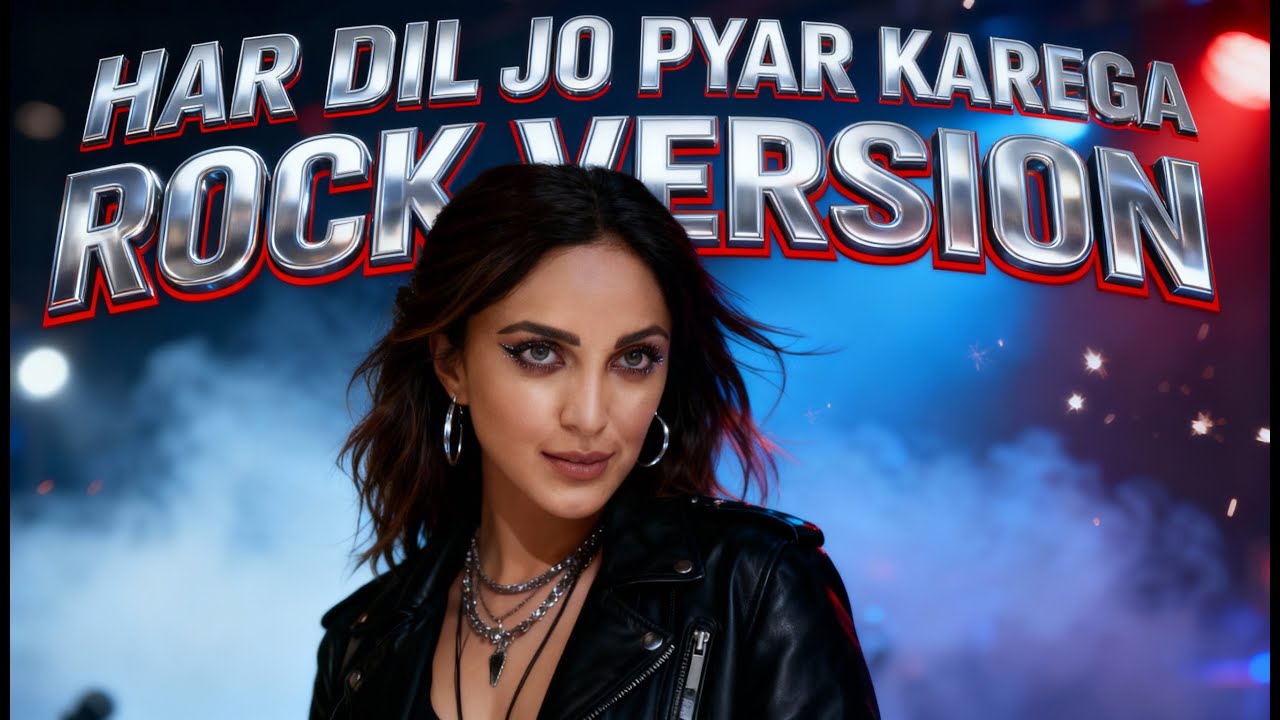 Har Dil Jo Pyar Karega - Cover  R Joy ft. Ashfa  Salman Khan, (Rock Version)