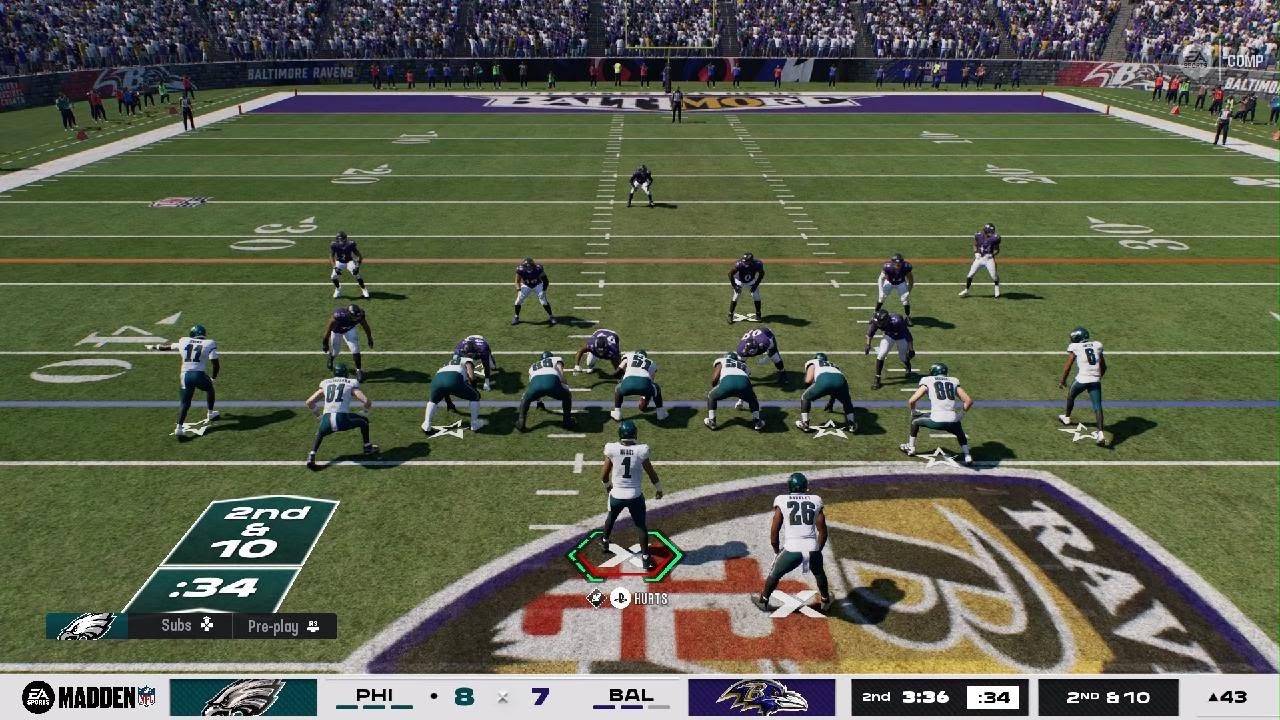 Madden NFL 26 #AHHWHOOPINOFTHEDAY I got Eagles this game 