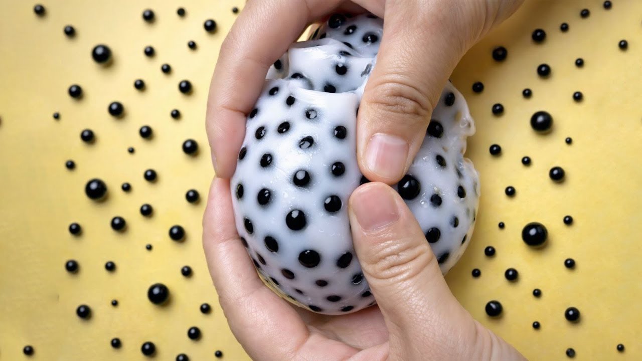 Slime Bead Popping ASMR  Most Relaxing Satisfying Video