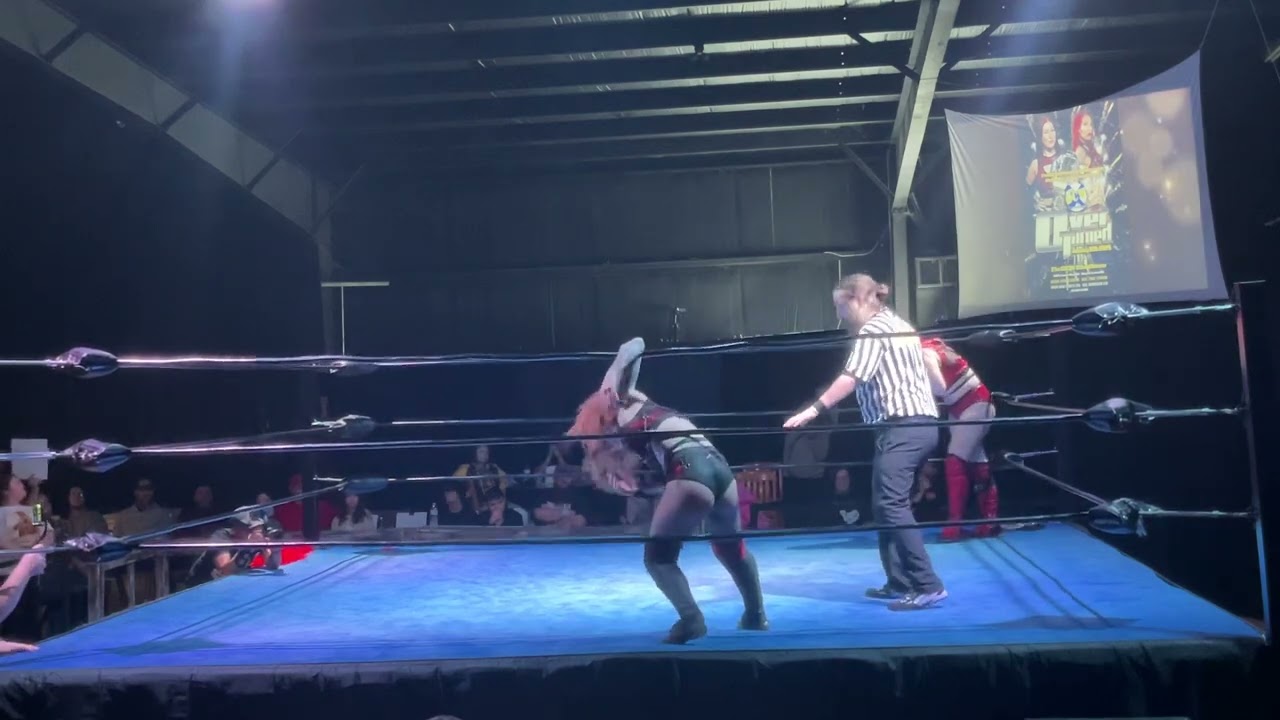 Tgcw over turned women’s championship match Stella Ren vs Kelsey Raegan