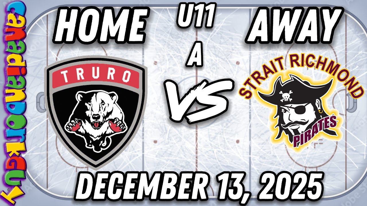 Strait Richmond Pirates @ Truro Bearcats (13/12/2025)
