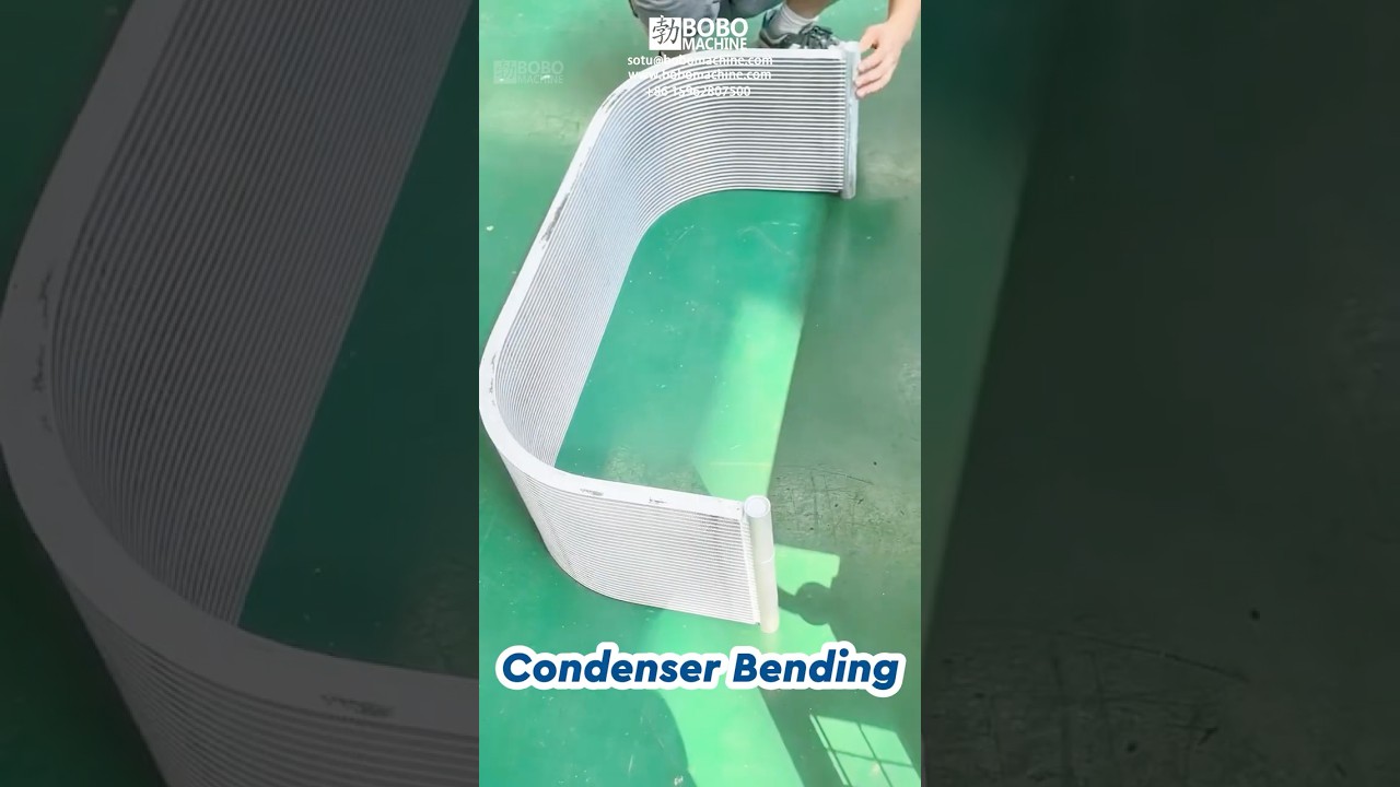 Microchannel Condenser Coil Bender Machine