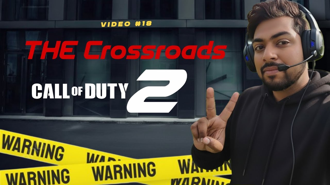 COD 2 l Call Of Duty 2 l The CROSSROADS l Gameplay l NITRO TARUN 