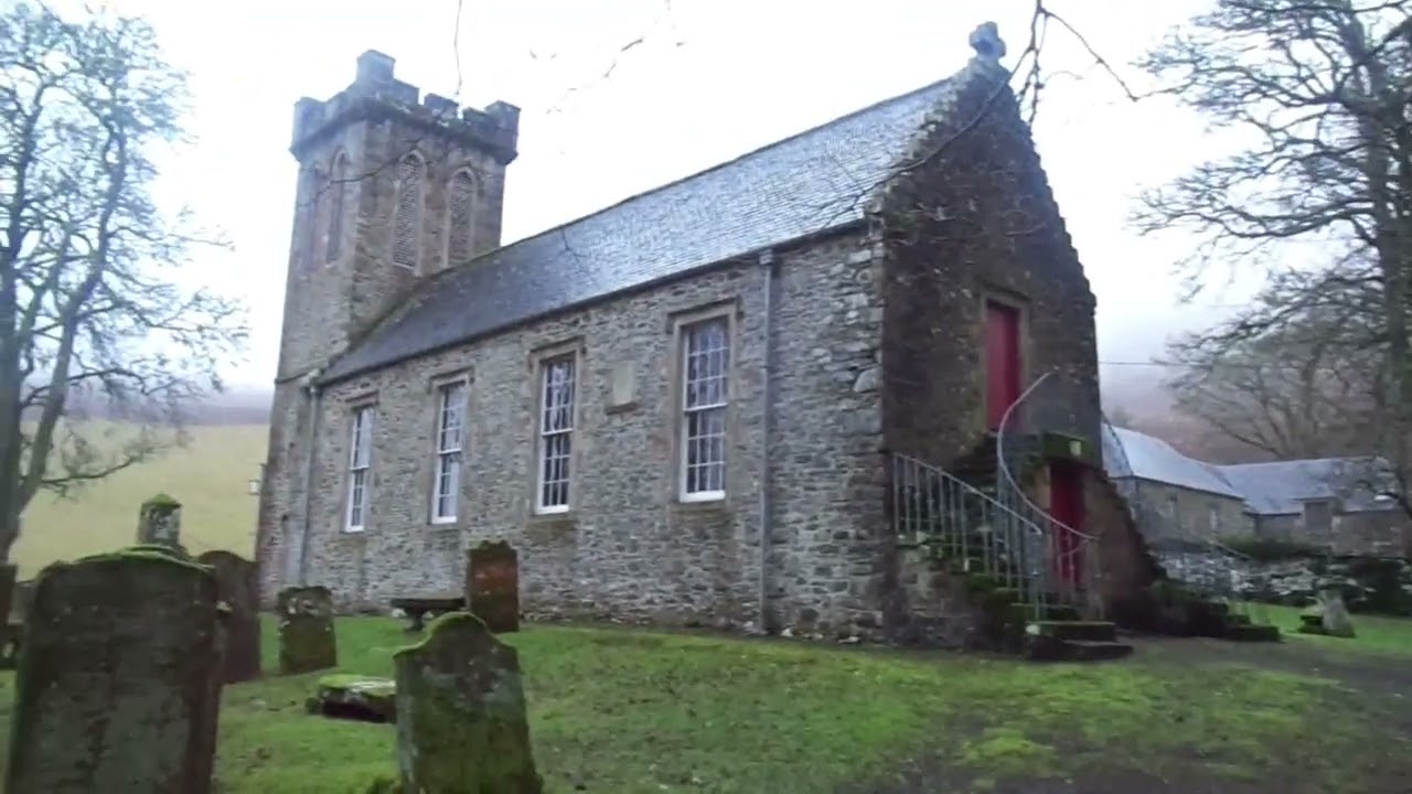 Ettrick Kirk and James Hogg, Scottish Borders