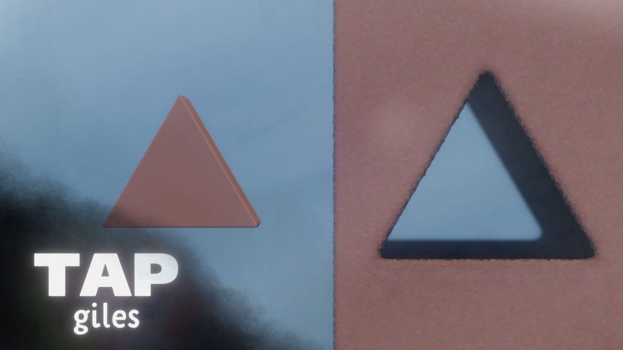Sculpting an Equilateral Triangle