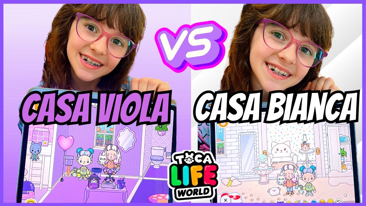 CASA VIOLA vs CASA BIANCA su Toca World