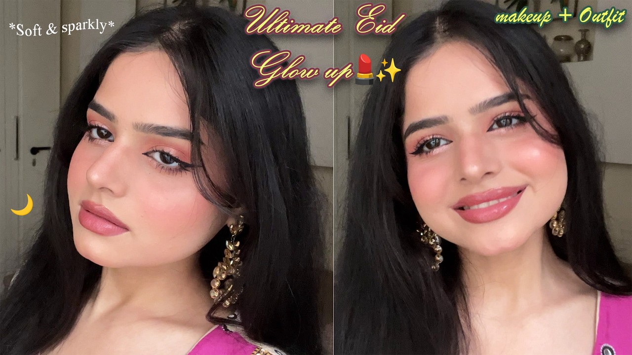 The Eid Look Everyone Will Ask About 😍| Full Tutorial *Beginner friendly*#makeup#eid#glowup#softglam