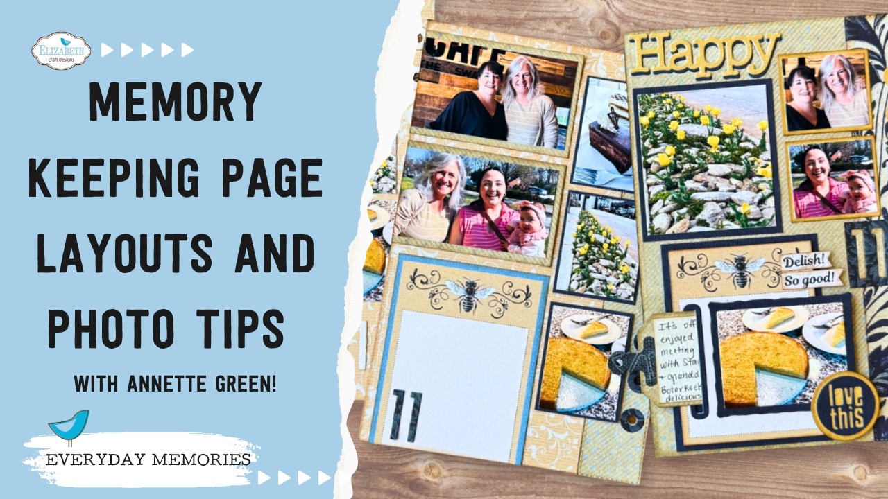 Memory Keeping Page Layouts and Photo Tips
