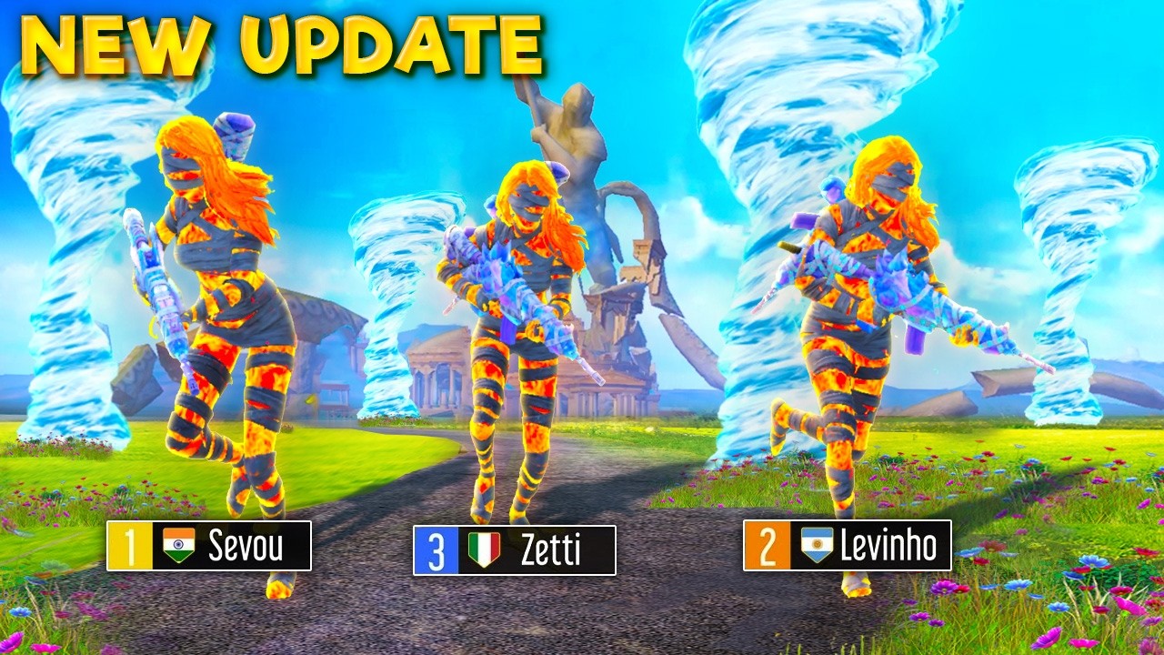 SEVOU NEW UPDATE 3.3 with LEVINHO & ZETTI | PUBG MOBILE 🔥