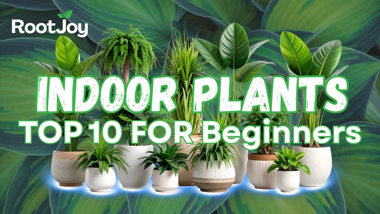 Top 10 Indoor Plants Every Beginner Should Grow | RootJoy