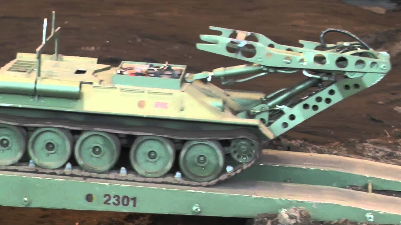 Modellbau Neumünster 2015 - RC-Panzer 1/16 - 1/4