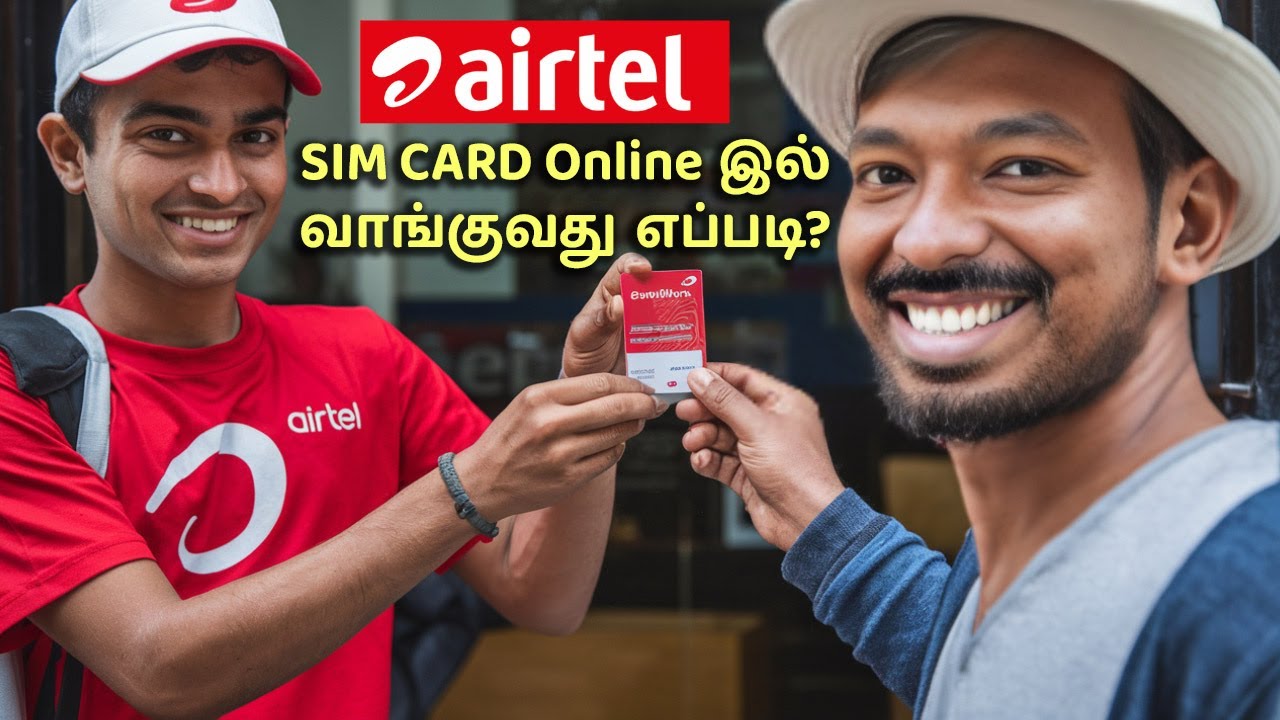 Airtel Sim Card Online இல் வாங்குவது எப்படி❓ | How to Buy Airtel SimCard from Home 📶