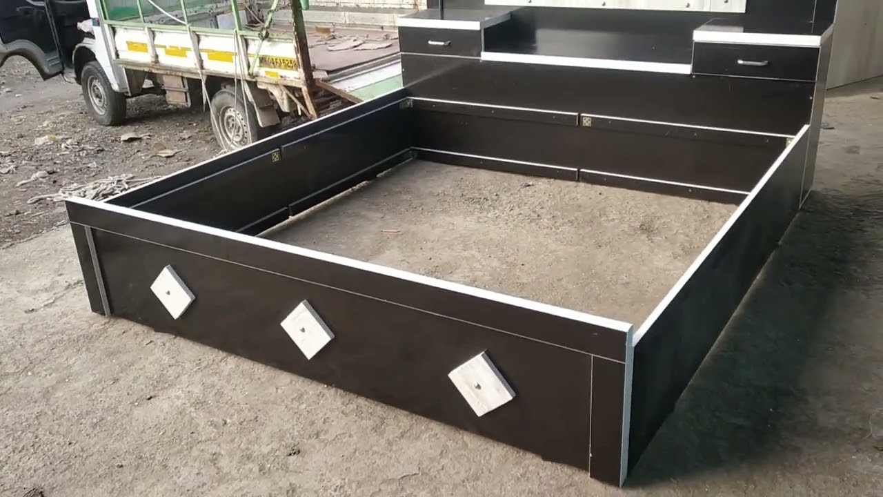 Particle Board King and Queen Size Bed