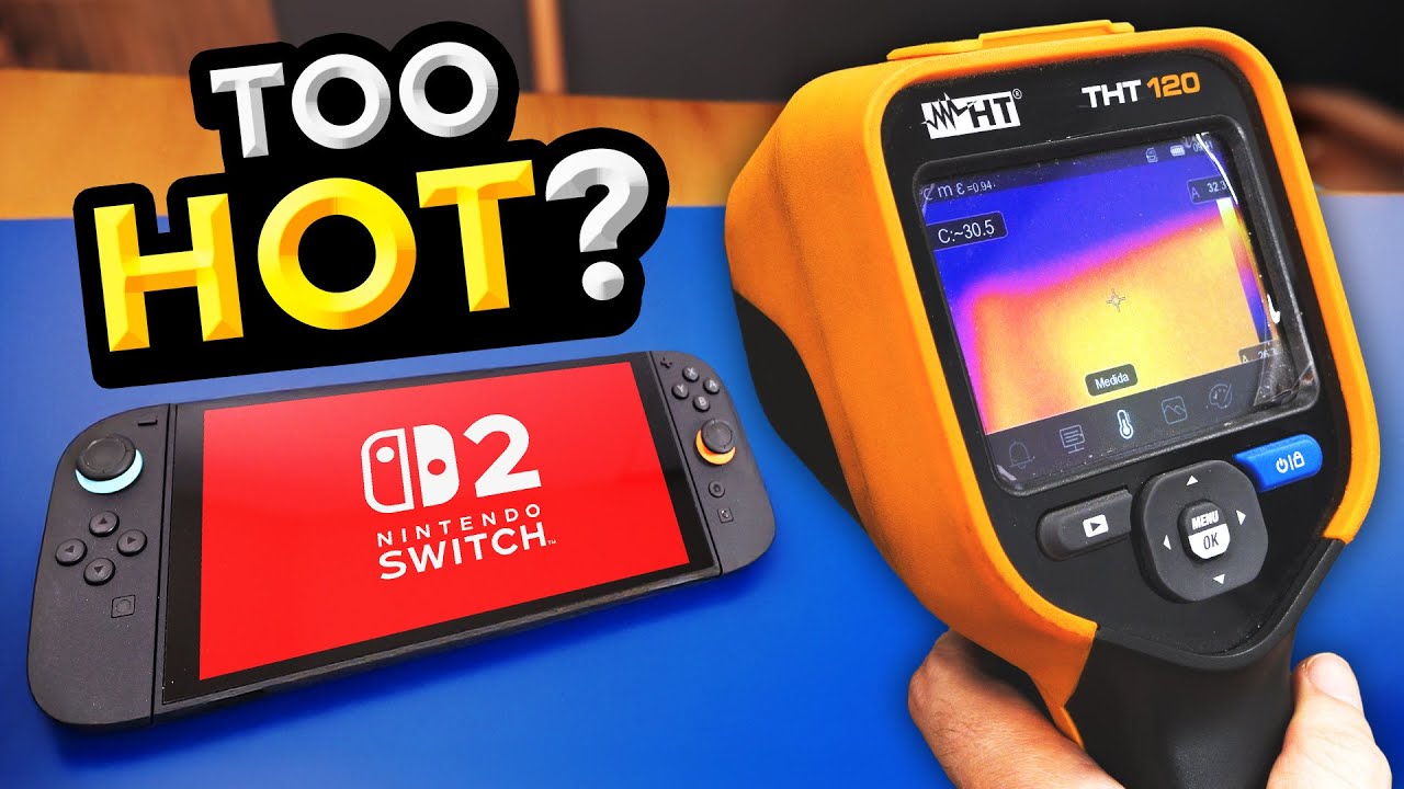 Nintendo Switch 2 TOO HOT? We Tested It! 🔥