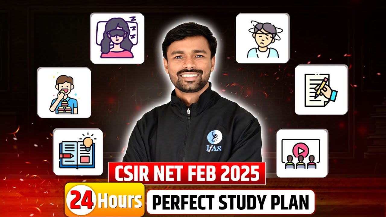 CSIR NET Mathematics Study Plan 2025 - Preparation Strategy | IFAS