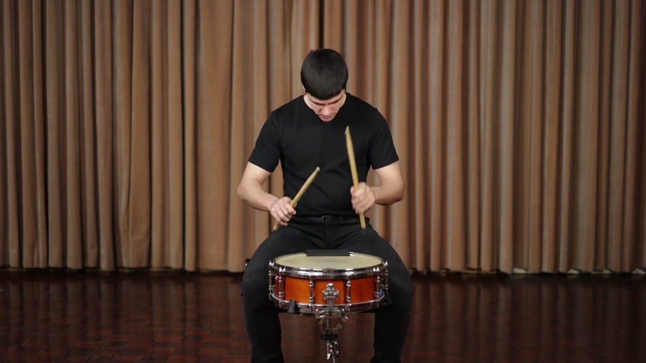 Delecluse 1 - etude for snare drum