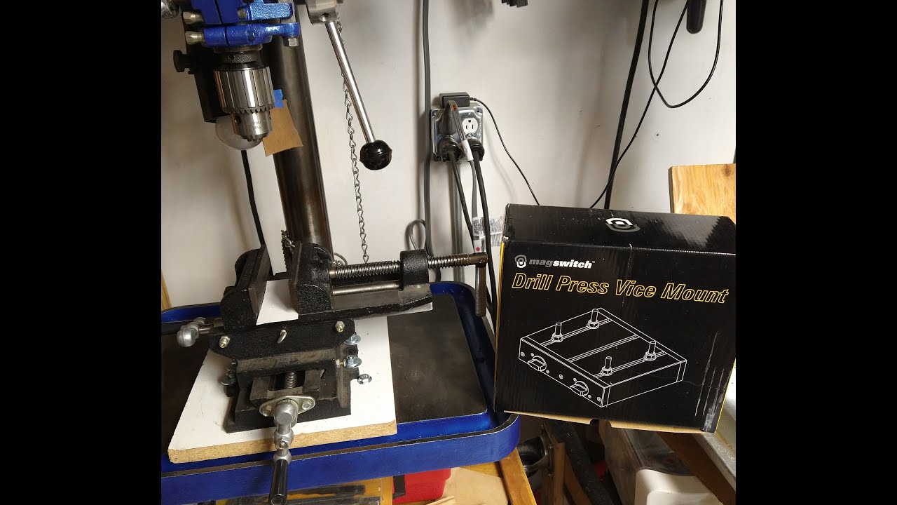 Magswitch drill press vice mount part 1