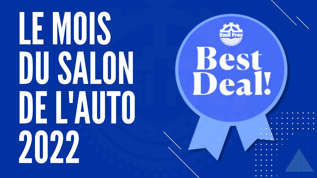 Les nouveautés durant le mois du Salon de l'Auto 2022