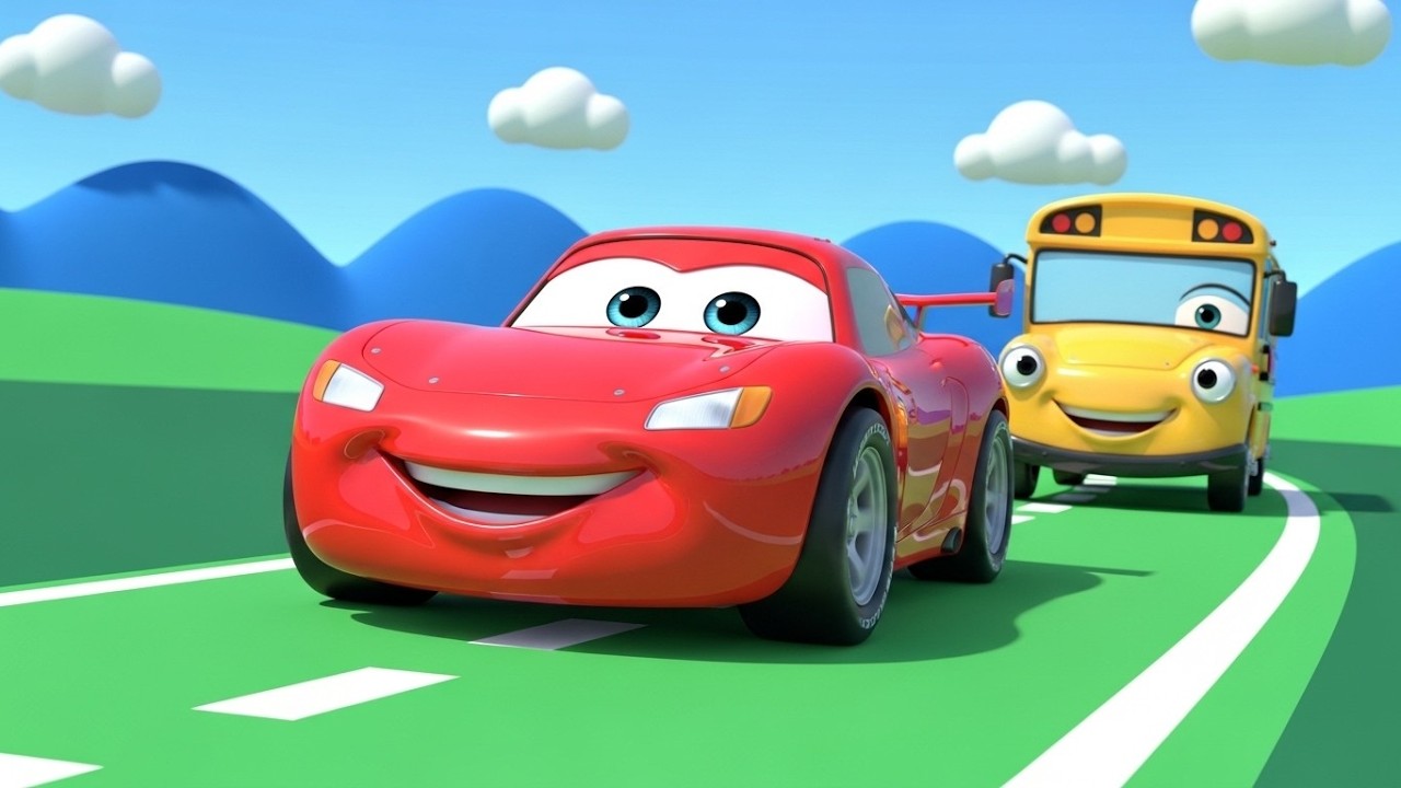 Vroom Vroom 🚗💨 | Fun Kids Song | Exciting Vehicle Adventure Rhyme