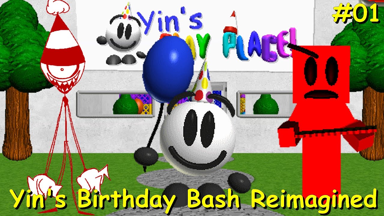 Yin's Birthday Bash Reimagined Part 1 - Baldi's Basics Fan-game