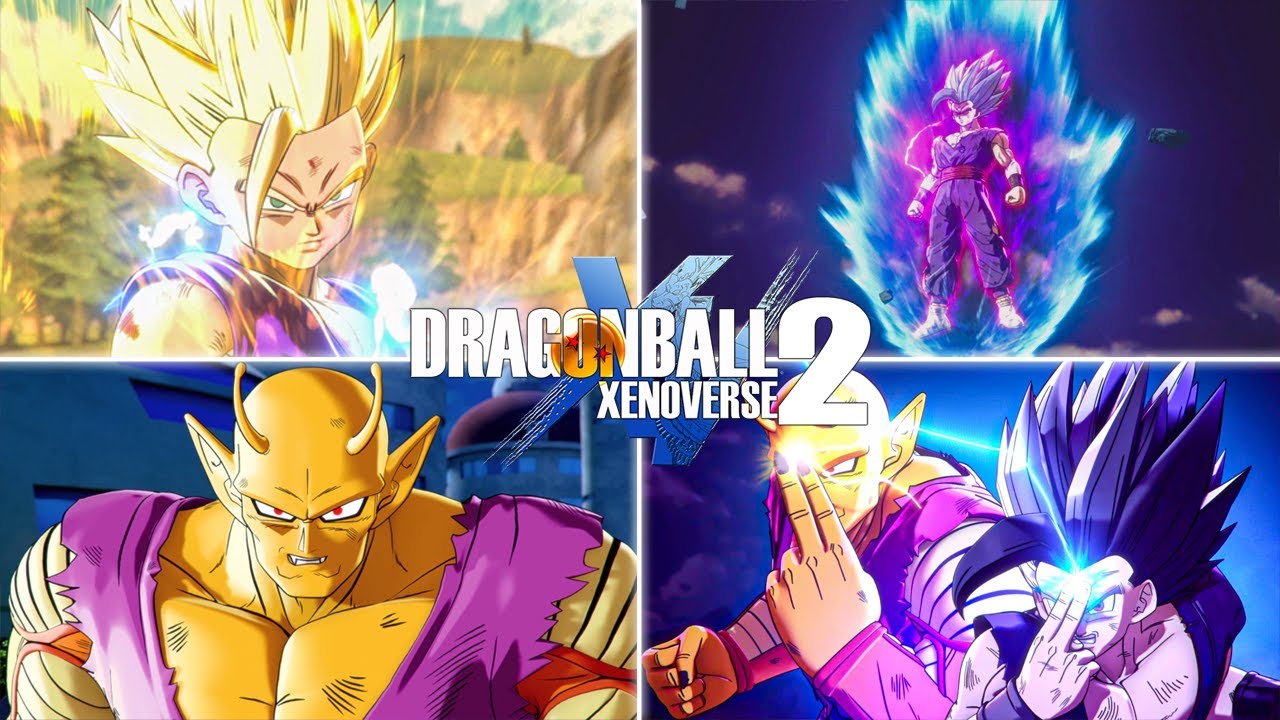 Dragon Ball Xenoverse 2 - All DLC 16 Animated Cutscenes & Endings (4K 60 fps)