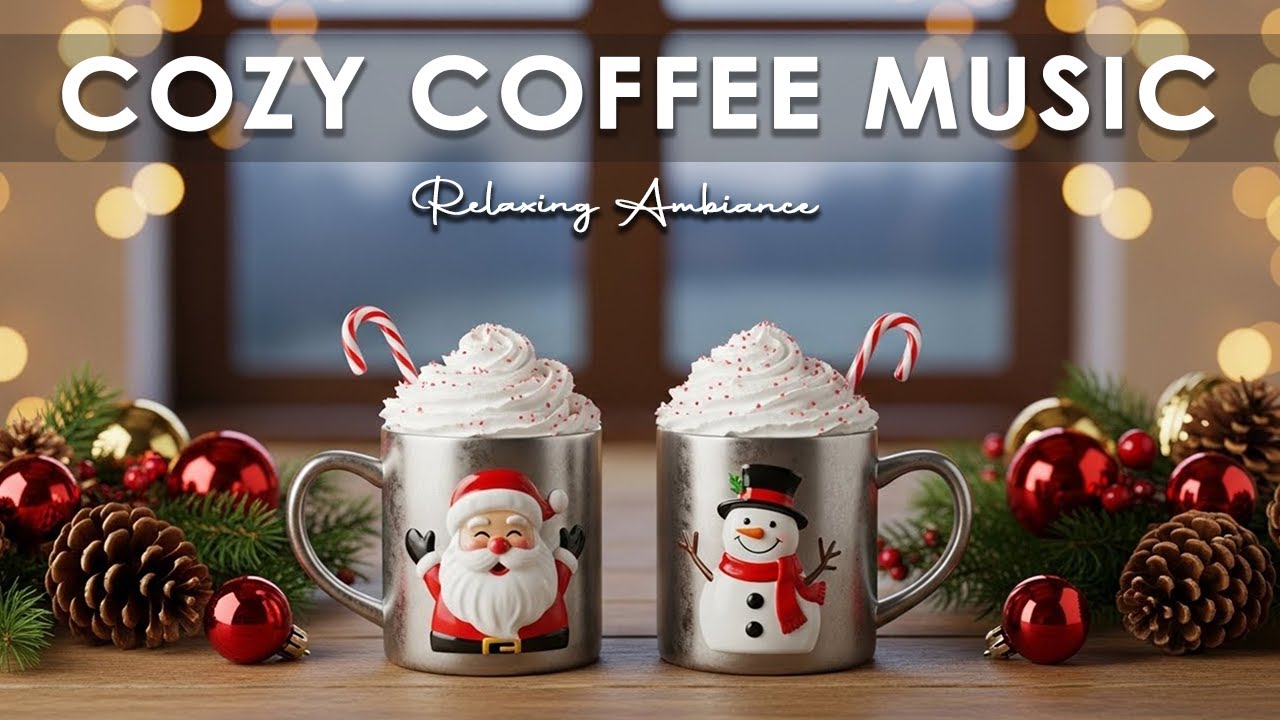 Cozy Coffee Music 🎶 Relaxing Ambiance & Happy Bossa Nova instrumental for Good Mood