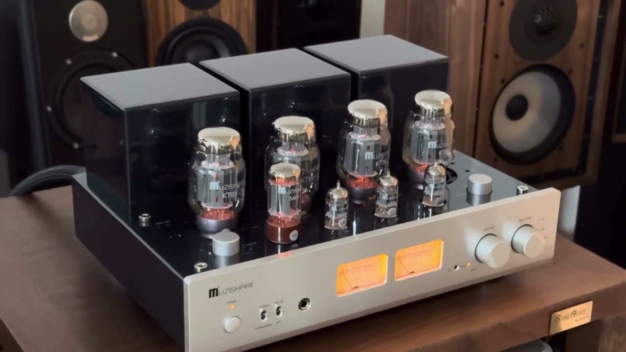 #muzishare X7 ➕Willsenton R11 Test, Hi end Tube Amplifier KT88 #music #audiophile #youtube 