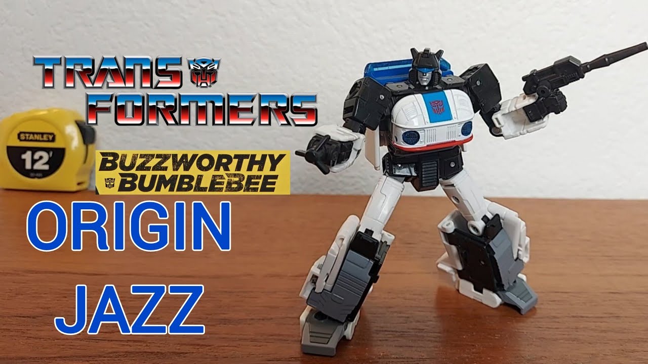 Transformers Buzzworthy Origin Jazz |S PIDER's figure review