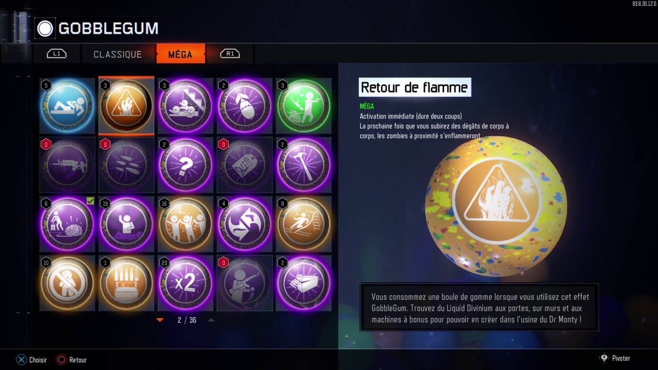 Black ops 3 explication toutes les gobblegum
