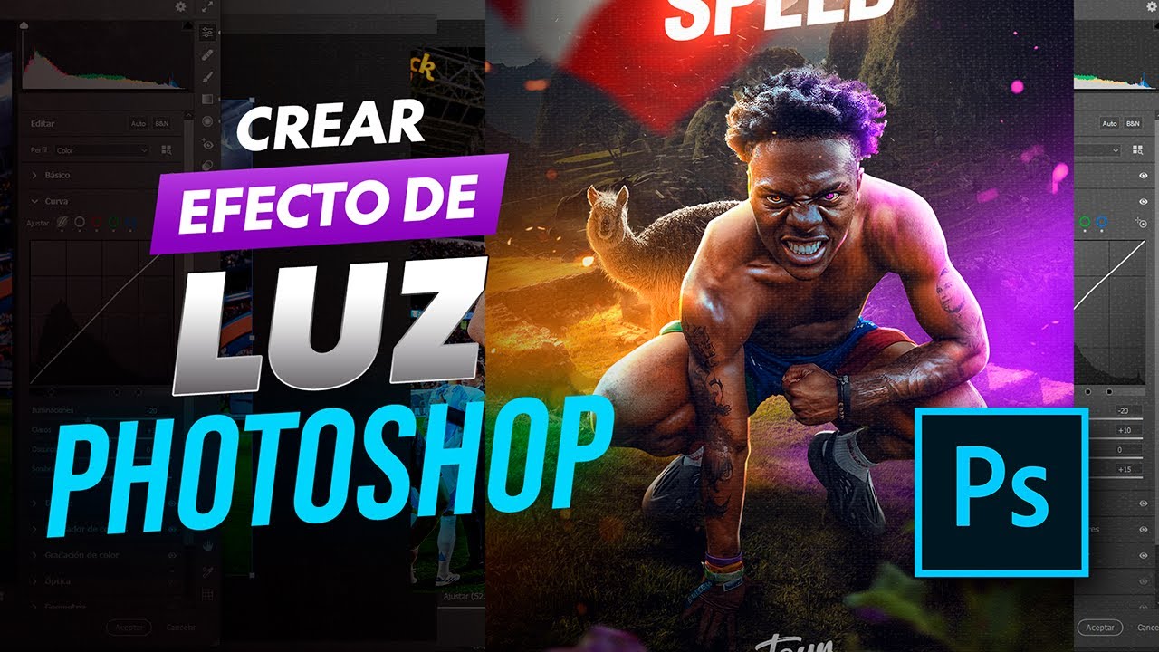 Crear Luces De Color / Adobe Photoshop