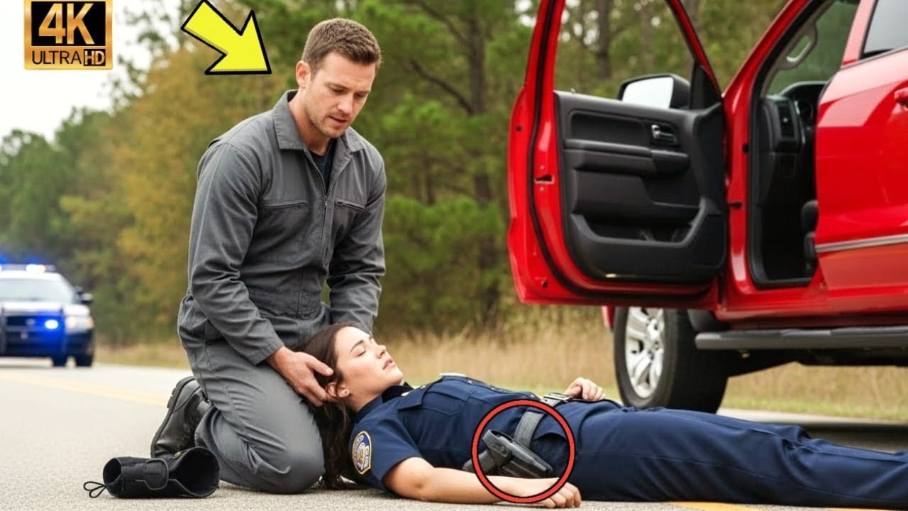 A Single-Dad Mechanic Stopped for an Unconscious Female Cop What Happened Next Changed His Life!