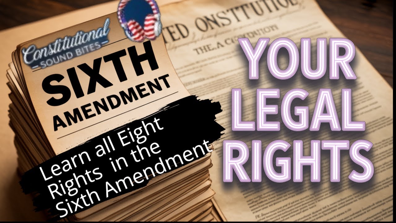 Sixth Amendment has 8 Rights: Their History and  Modern Application